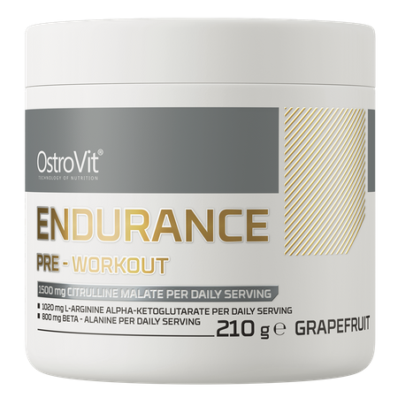   Ostrovit Endurance Pre-Workout 210 g grejpfrutowy Jabłczan cytruliny