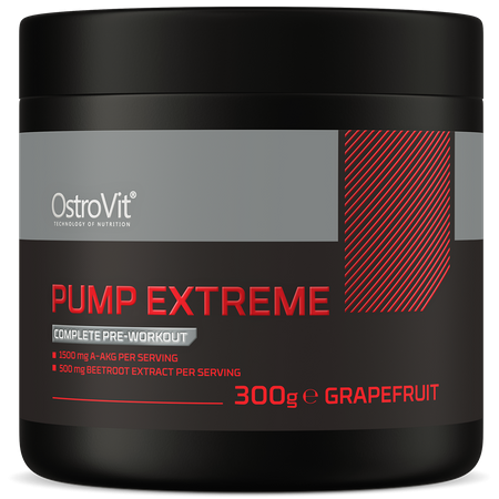    Ostrovit Pump Extreme 300 g grejpfrutowy Kofeina AAKG
