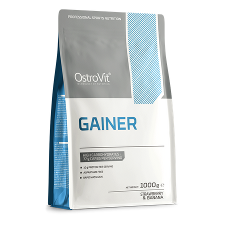    Ostrovit Gainer 1000 g truskawkowo-bananowy