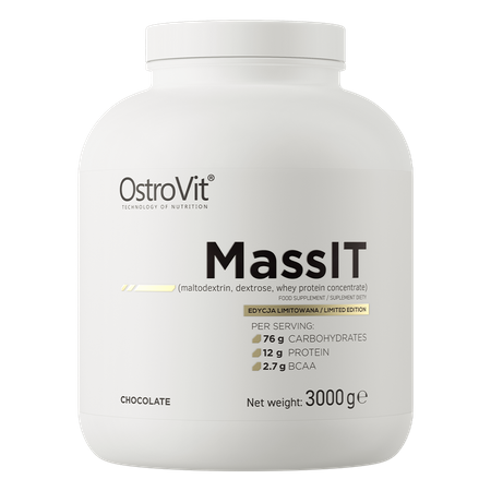   Ostrovit Mass IT LIMITED EDITION 3000 g czekoladowy