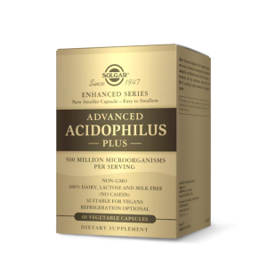 Solgar Jelitowa flora bakteryjna Acidophilus Advanced + 60kap