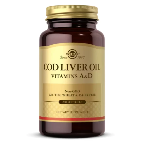 Solgar Tran Dorszowy Cod Liver Oil 250kaps
