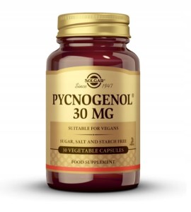 Solgar, Pycnogenol, 30 mg, 30 Vegetable Caps 
