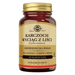Solgar Karczoch wyciąg z liści