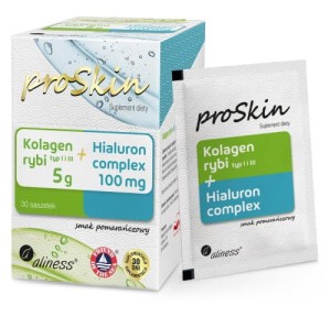 Aliness Kolagen rybi 5 g + Hialuronowy 100mg Complex x 30 saszetek