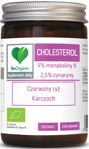    Aliness Cholesterol BIO 400 mg x 100 tabletek Karczoch Czerwony ryż