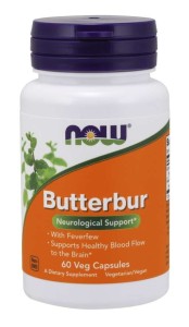 NOW Foods Butterbur - Lepiężnik Różowy 75 mg