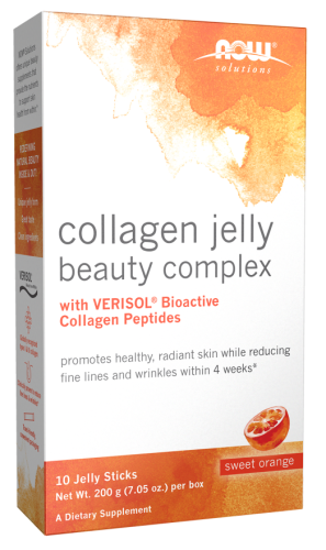 NOW Foods Collagen Jelly Beauty Complex, Sweet Orange Kolagen
