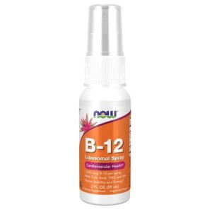 Now Foods Witamina B12 B-12 Liposomalna Spray 59 ml