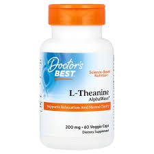 Doctor's Best L-Theanine AlphaWave (60 kaps.) L-teanina