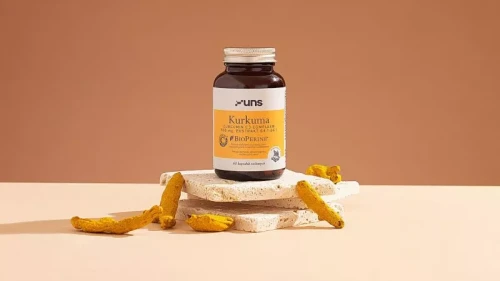 UNS KURKUMINA + BIOPERINE 60 vege kaps. Kurkuma