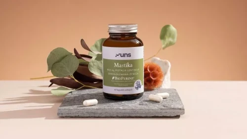 UNS MASTIKA + BIOPERINE 60 vege kaps.