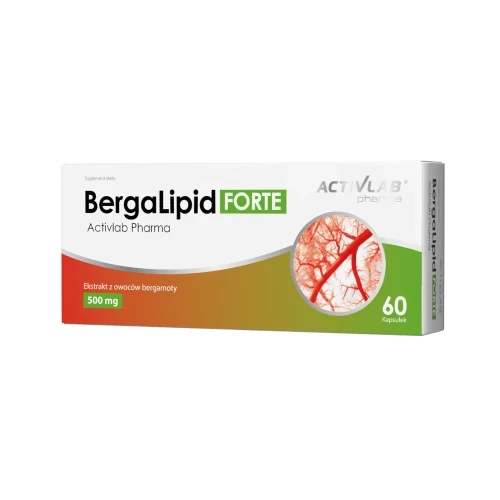 Activlab BergaLipid FORTE ekstrakt z owoców bergamoty witamina c