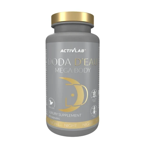 Activlab DODA D'EAU Mega Body Lukrecja Astaksantyna Resweratrol Przytulia Szakłaka