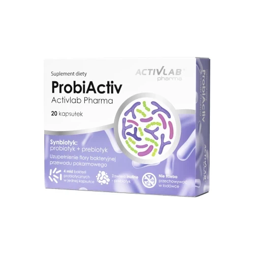 Activlab ProbiActiv Synbiotyk Inulina bifidum casei rhamnosus