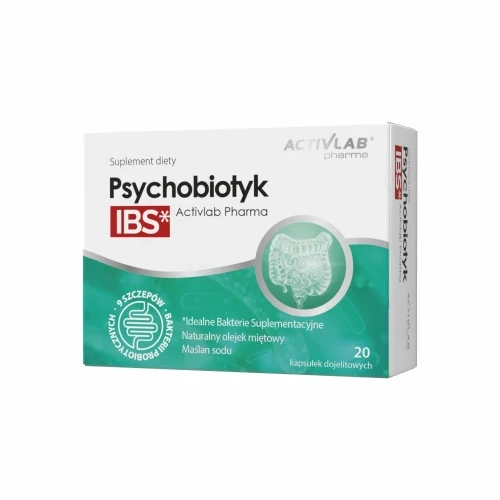 Activlab Psychobiotyk IBS*  lactis bifidum plantarum boulardi rhamnosus