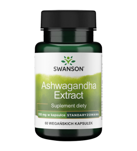 -40% Swanson Ashwagandha Ekstrakt 550mg (60 kaps.) (1) ważność 31.12.2026