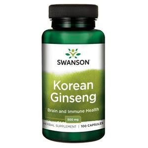 Żeń-szeń koreański- korean ginseng  500mg/100kaps