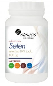 ALINESS Selen selenian (IV) sodu 100µg x 100 tab. VEGE