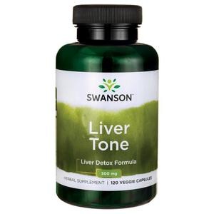 Liver tone 120 kaps mieszanka ziół detoks na wątrobę