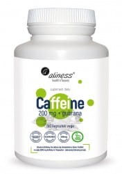 ALINESS  Caffeine 200 mg + guarana x 100 kapsułek