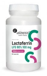 ALINESS Laktoferyna LFS 90% 100 mg  60kaps