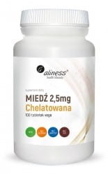ALINESS Miedź chelatowana 2,5 mg x 100 Vege