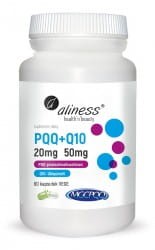 ALINESS PQQ MGCPQQ® 20 mg + Q10 50 mg