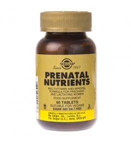 Solgar Witaminy i minerały prenatalne - 60 tabl