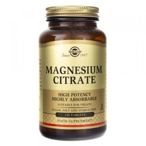 Solgar Cytrynian Magnezu - 120 tabl