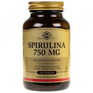 Solgar Spirulina 750 mg - 100 tabl