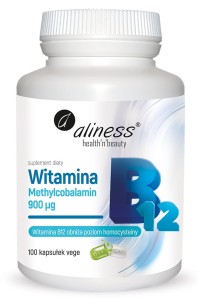 Aliness WITAMINA B12 (METYLOKOBALAMINA) B-12 900µg 100 kaps