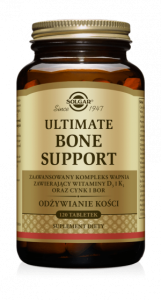 Solgar Ultimate Bone Support Wapń Bor, Cynk, D3, Magnez