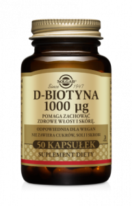 Solgar D-biotyna 1000 μg