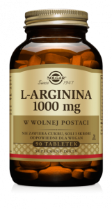 Solgar L-arginina 1000 mg