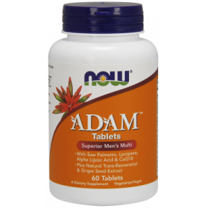NOW Foods ADAM - 60 tabletek - witaminy minerały dla mężczyzn