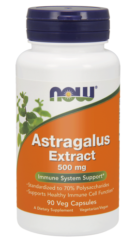 NOW Foods Astragalus Extract 500 mg – 90 kaps