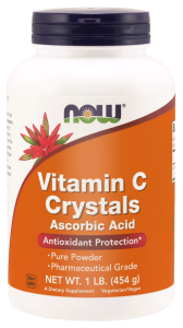 NOW Foods Witamina C crystals proszek 227g