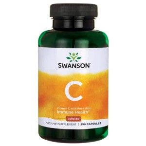 Swanson Witamina C 1000 mg z dziką różą - 250kap