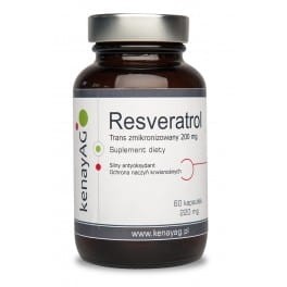 RESVERATROL ZMIKRONIZOWANY 200mg antyoksydant