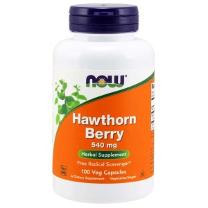 NOW Foods HAWTHORN BERRY - owoc głogu 540mg 100 kapsułek