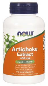 NOW Foods Artichoke Extract – ekstrakt z karczocha 450 mg – 90 kaps