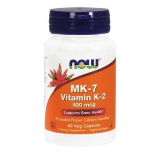 NOW Foods Witamina K-2 MK7 100mcg  120caps