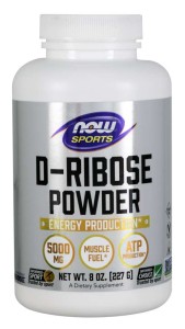 NOW Foods D-Ribose Powder Ryboza 227g