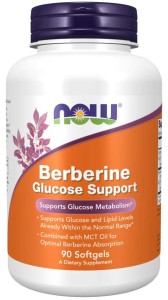 NOW Foods Berberine Glucose Support Berberyna 400mg
