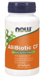 NOW Foods AlliBiotic Non-Drowsy CF™  60 kapsułek żelowych Oregano Bez Oliwka