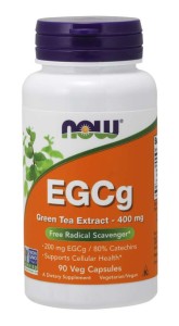 NOW Foods EGCg Green Tea Extract 400 mg/ 90 kaps