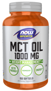 NOW Foods MCT OIL 1000mg 150kaps  