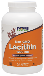 NOW Foods Lecytyna (bez GMO) 1200 mg – 400 kap