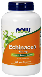 NOW Foods Echinacea – Jeżówka purpurowa 400 mg –250 kaps